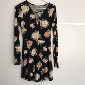 J for Justify Floral Dress - Medium